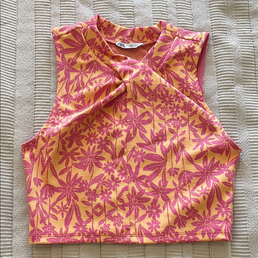 Zara floral top